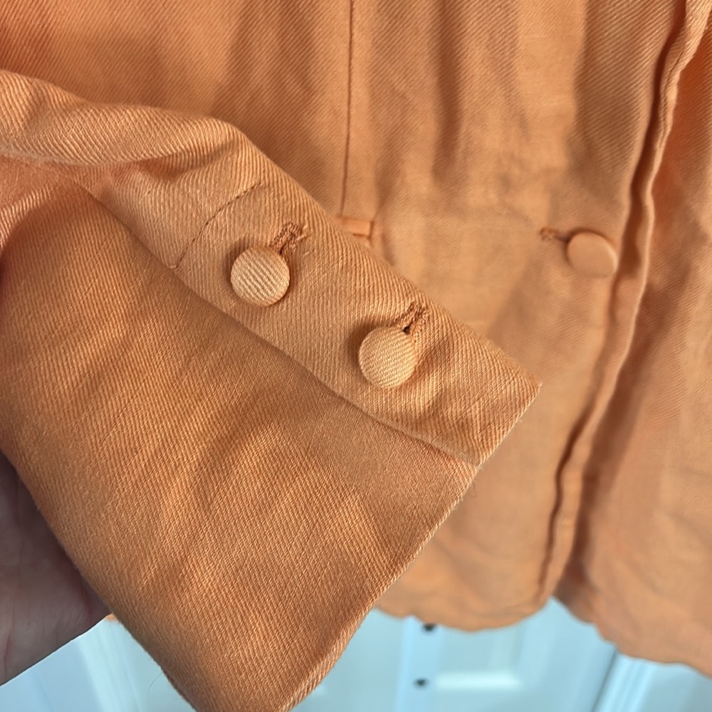 ASHLEY PARK x RTR Orange Blazer & Tailored Shorts SET - Picture 10 of 15